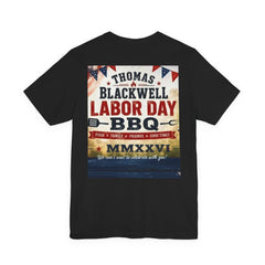 Labor Day BBQ T‑Shirt- Personalized Family Celebration Tee