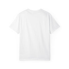 Plain white t-shirt back view, minimalist design for casual wear