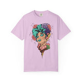 Floral Pop Art Portrait T-Shirt- 95EAST SUPPLY