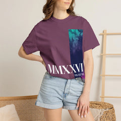 MMXXVI Cityscape T-Shirt — Nostalgic 2026 Roman Numerals Skyline Tee