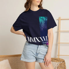 MMXXVI Cityscape T-Shirt — Nostalgic 2026 Roman Numerals Skyline Tee