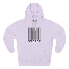 Minimalist Barcode Fleece Hoodie