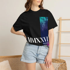 MMXXVI Cityscape T-Shirt — Nostalgic 2026 Roman Numerals Skyline Tee