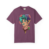 Floral Pop Art Portrait T-Shirt- 95EAST SUPPLY