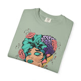 Floral Pop Art Portrait T-Shirt- 95EAST SUPPLY