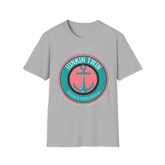 Junkin Twin Anchor T-Shirt — Nautical Vintage Anchor Graphic Tee