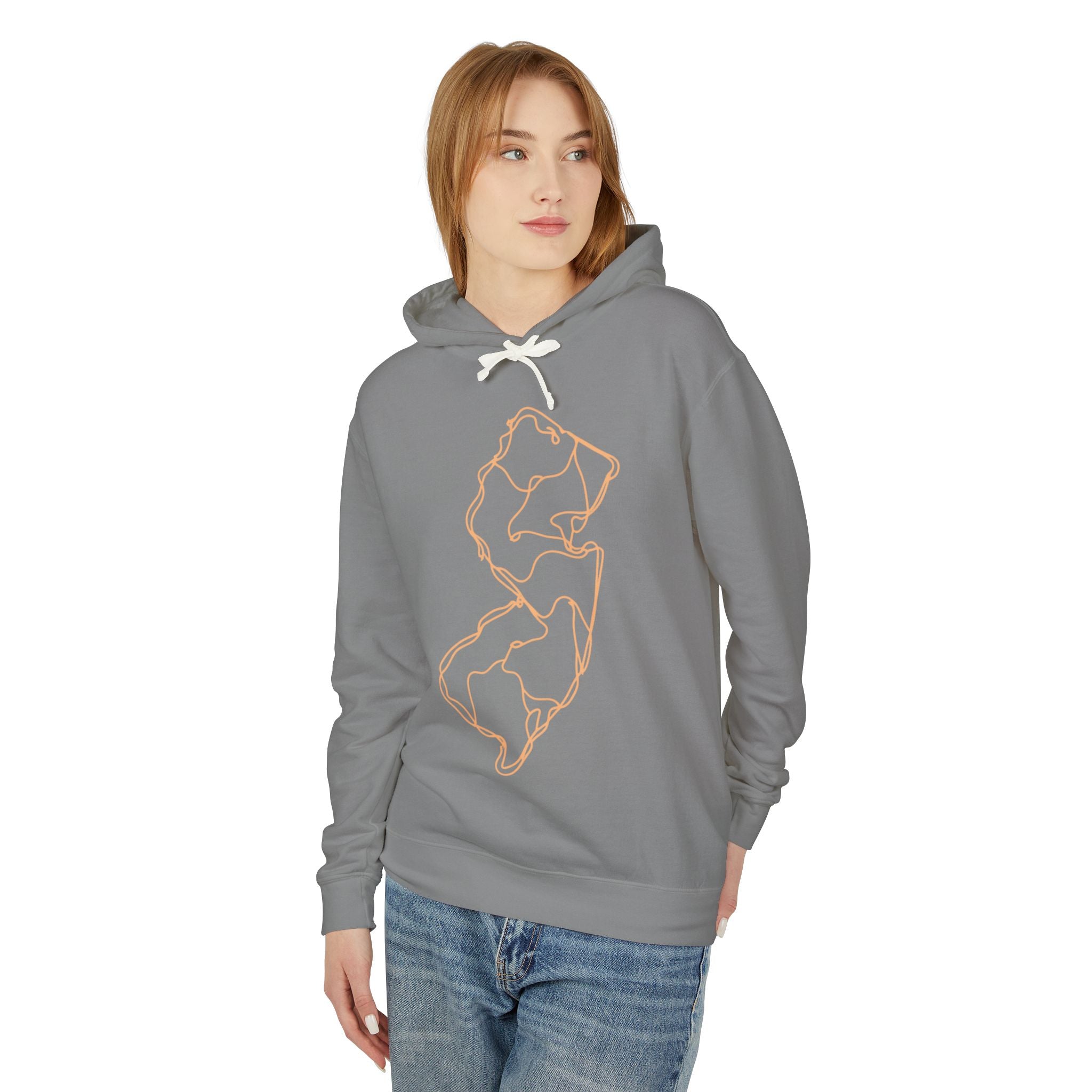 Tri-State YorkxJersey Skyline Hoodie- Embroidered 95EAST NYC–NJ Connection
