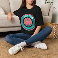 Junkin Twin Anchor T-Shirt — Nautical Vintage Anchor Graphic Tee