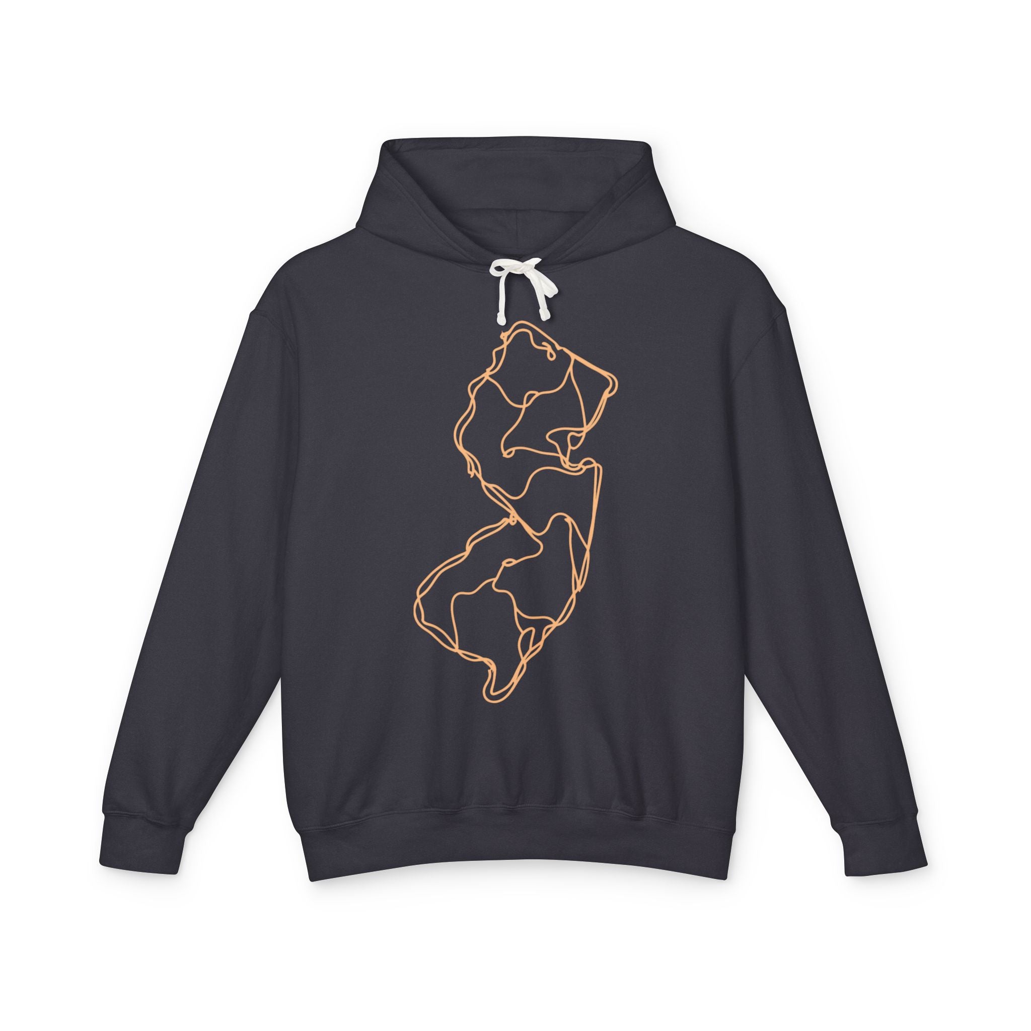 Tri-State YorkxJersey Skyline Hoodie- Embroidered 95EAST NYC–NJ Connection