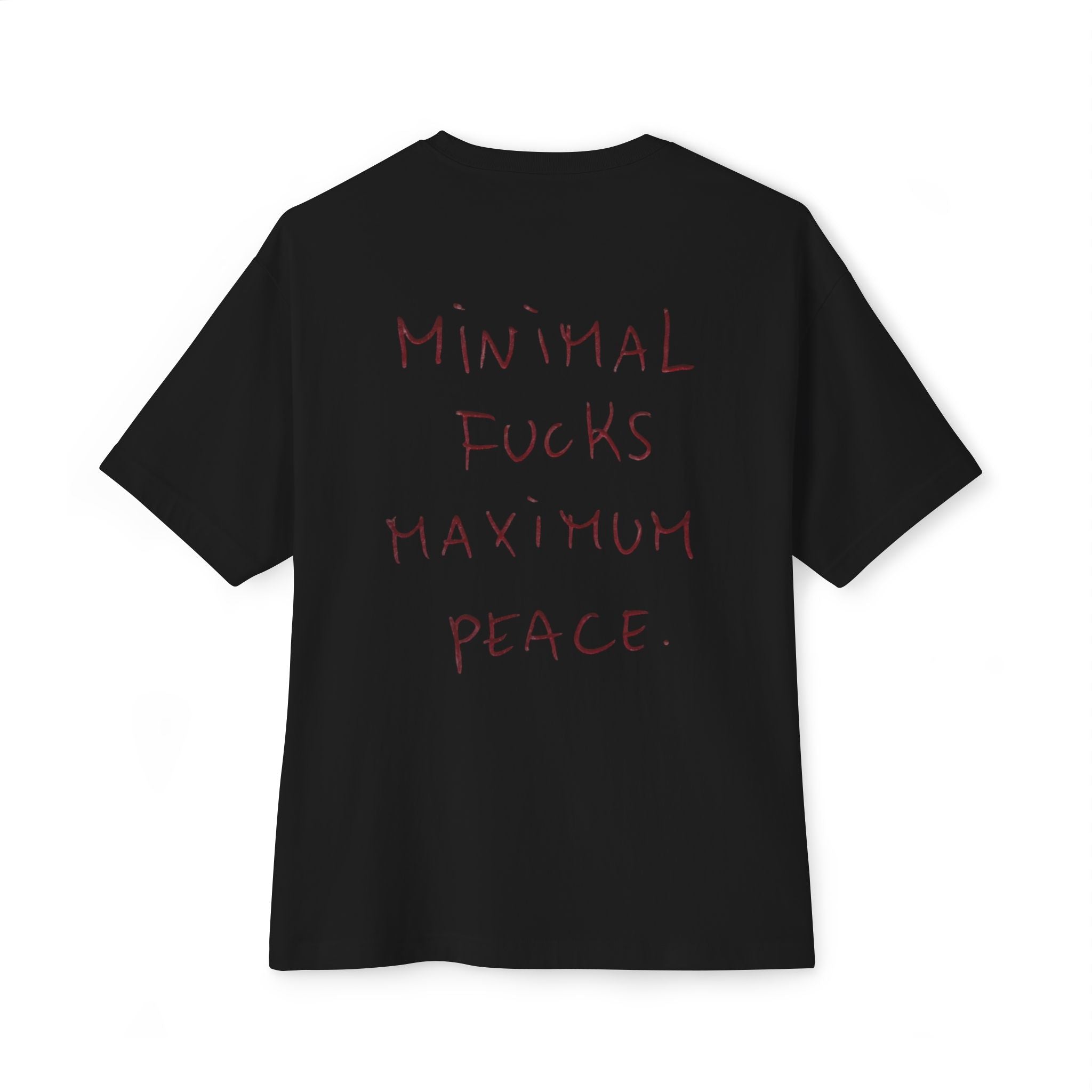 Black hoodie with rose graphic and barcode sleeve detail