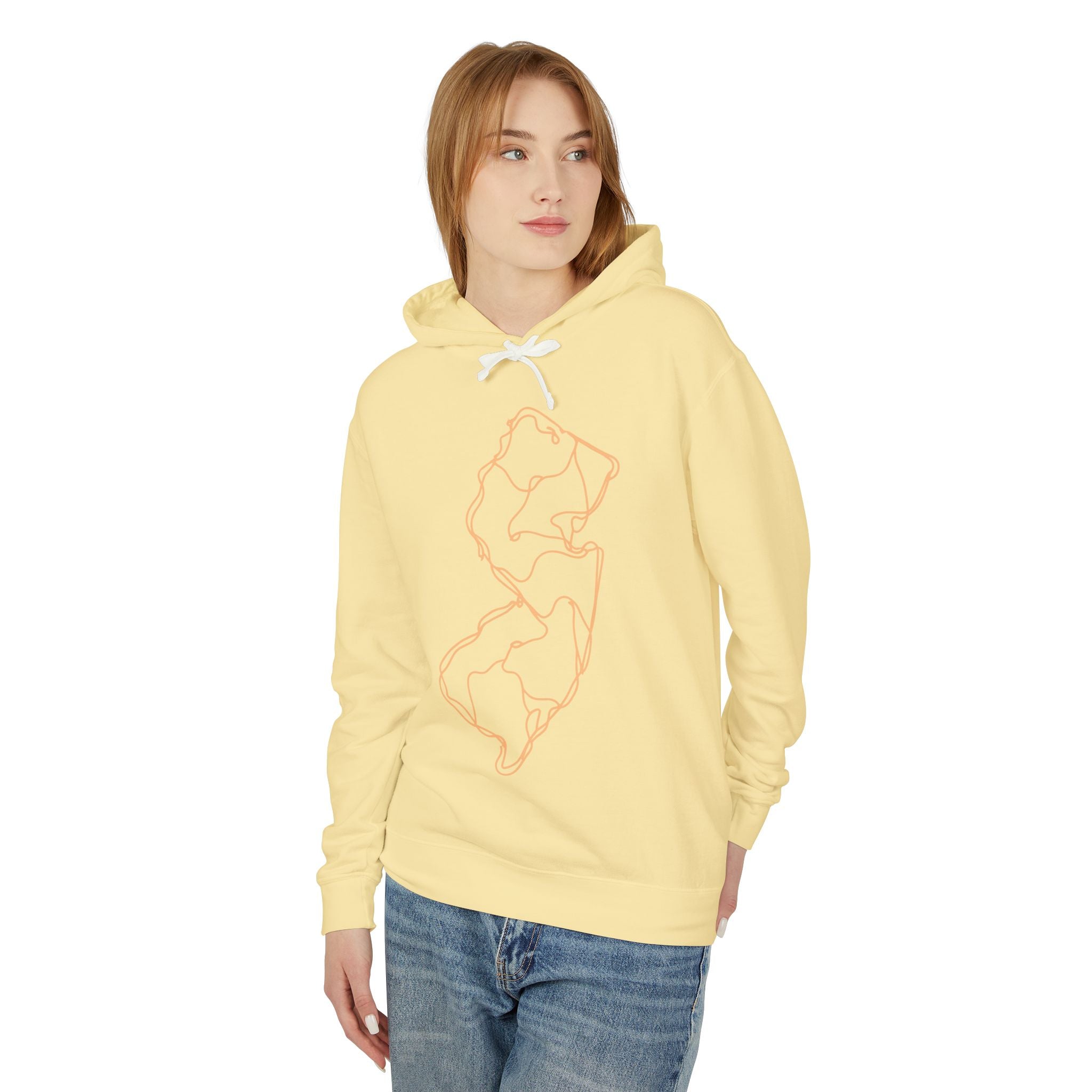 Tri-State YorkxJersey Skyline Hoodie- Embroidered 95EAST NYC–NJ Connection