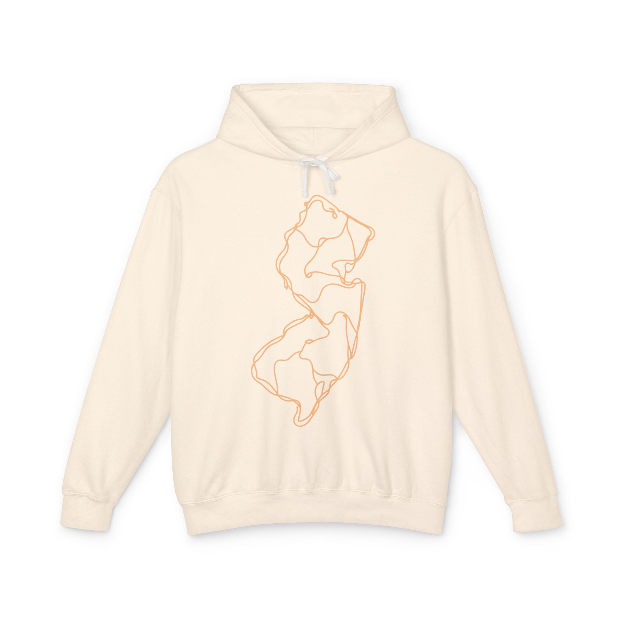 Tri-State YorkxJersey Skyline Hoodie- Embroidered 95EAST NYC–NJ Connection