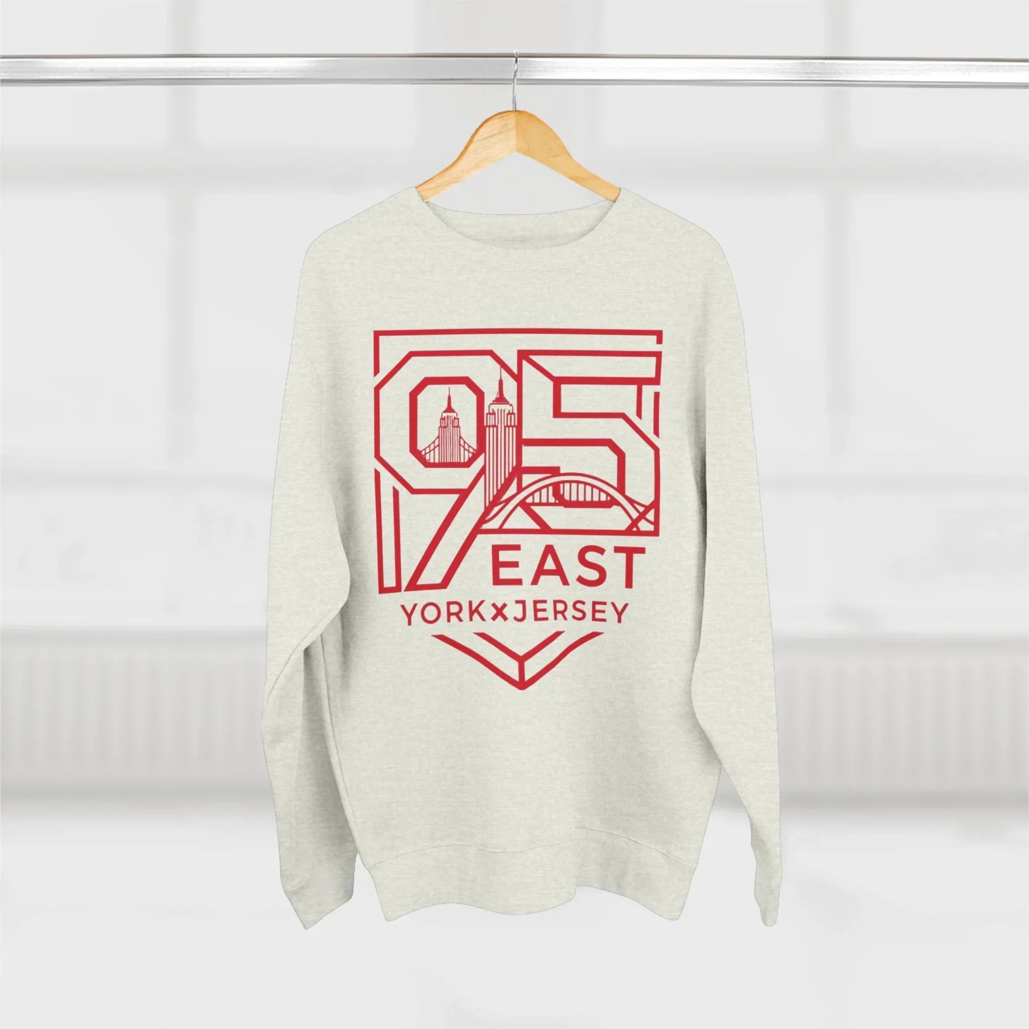 Black hoodie with rose graphic and barcode sleeve detail