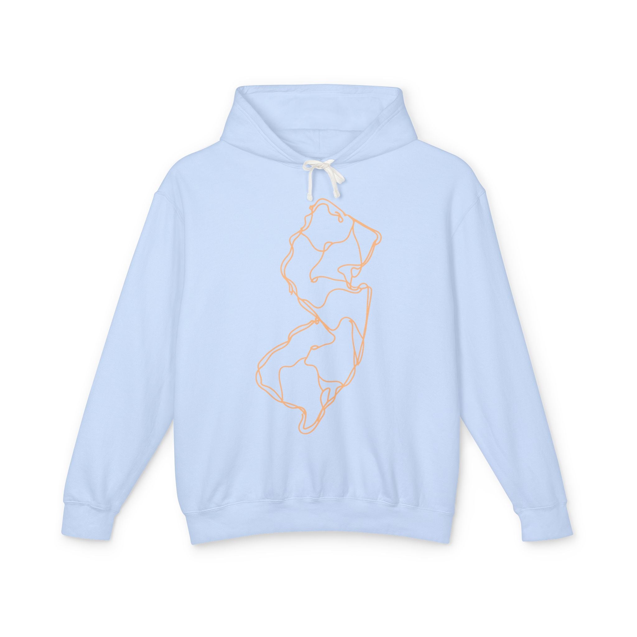 Tri-State YorkxJersey Skyline Hoodie- Embroidered 95EAST NYC–NJ Connection