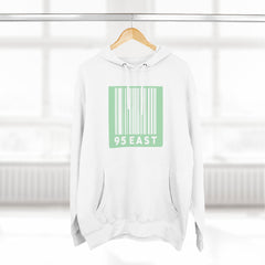 Minimalist Barcode Fleece Hoodie